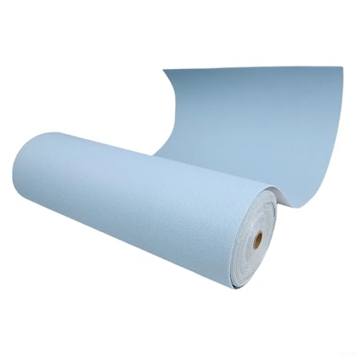 3D Schaumstoff Tapete Selbstklebend Leinenoptik Wandsticker Wasserdicht Feuchtigkeitsbeständig Dekorfolie Für Wohnzimmer Schlafzimmer Küche 50Cm X 10M Design, Wandaufkleber(Blue) von BlissfulAbode