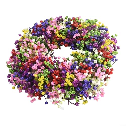 40 cm Schleierkranz, Blumenmuster, perfekte Frühlingsdekoration für den Eingang Ihres Hauses von BlissfulAbode
