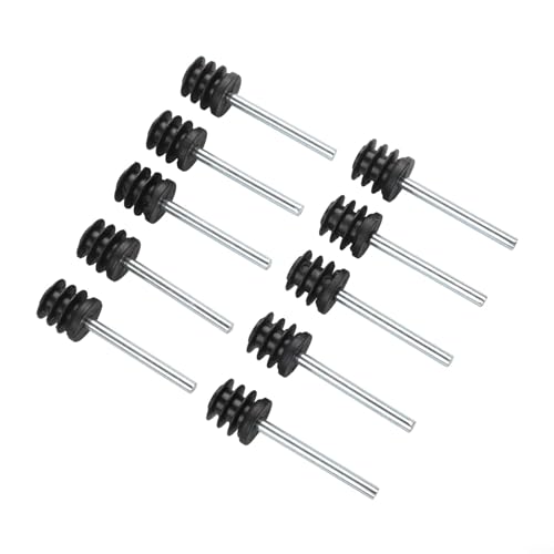 50 Stück Baldachin-Fingerhutverbinder, kompatibel mit 16 mm bis 25 mm Rohren für Zelte und Markisen (19 mm) von BlissfulAbode