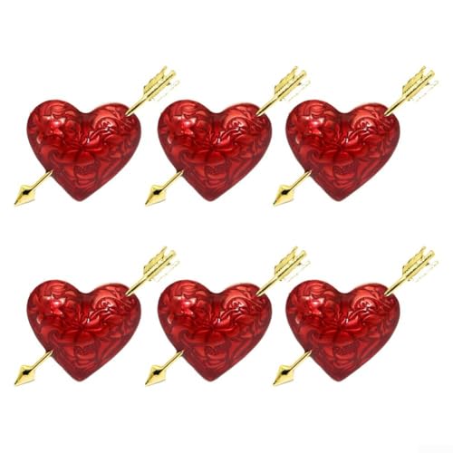 Aesthetic Tableware 6er Set Charming Heart Shaped Metal Napkin Rings for Celebrations Aesthetic Tableware 6er Set Charming Heart Shaped Metal Napkin Rings for Celebrations von BlissfulAbode