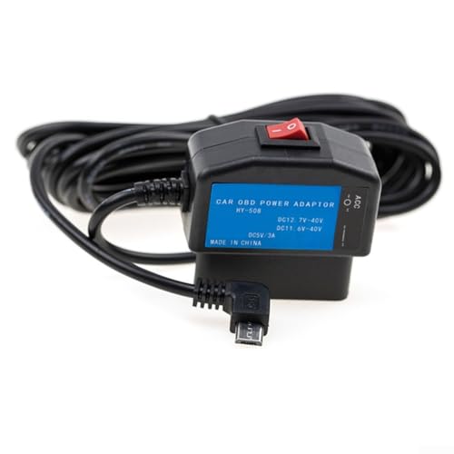 Armaturenbrett-Kamera-Kabelsatz mit Niederspannungsschutz und organisiertem Installationsdesign (links) von BlissfulAbode