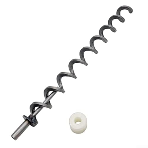 BlissfulAbode Auger Schaft Schraube Und Nylon Bürstensatz 39Cm Für Traeger Pelletgrills Ersatzteil Kompatibel Langlebig Einfache Installation Zuverlässige Befestigung Schwarz Metall von BlissfulAbode