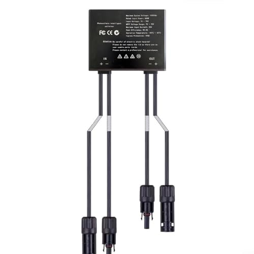 BlissfulAbode 800W Solarpanel Photovoltaik Power Optimizer Controller Modul zur Effizienzverbesserung 5-30% Boost Kompatibel mit den meisten PV-Modulen von BlissfulAbode