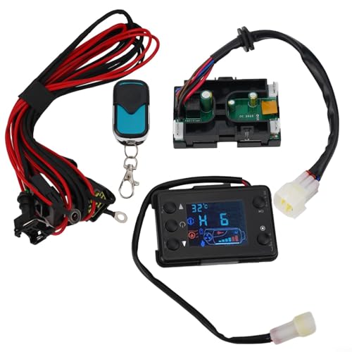 BlissfulAbode Air Diesel Heater Control Board Kit 12V For LCD Monitor Motherboard Remote Wire Harness For 3KW 5KW 8KW Parking Heater With Timing Function & Fuel Mode BlissfulAbode Air Diesel Heater Control Board Kit 12V For LCD Monitor Motherboard Remote Wire Harness For 3KW 5KW 8KW Parking Heater With Timing Function & Fuel Mode von BlissfulAbode