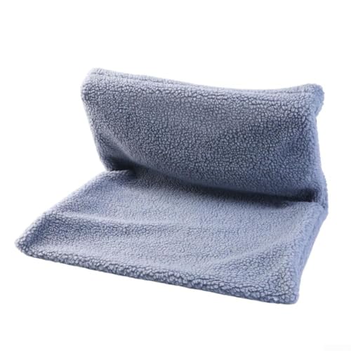 BlissfulAbode Winter-Komfort-Haustierbett, hängendes Design für Heizkörper, für Katzen und kleine Haustiere bis zu 5 kg (grau) von BlissfulAbode