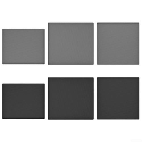 Bodenschutz-Silikonmatte mit erhöhtem Rand für Kühlschränke, leicht zu reinigen und zu pflegen (60 x 60 cm, schwarz) von BlissfulAbode