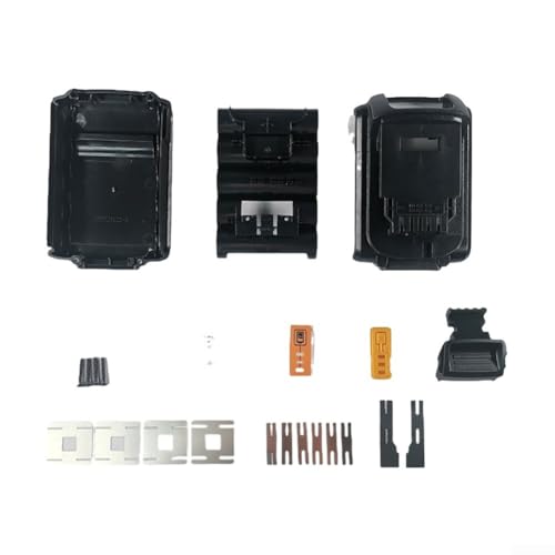 DCB200 Batterie-Kunststoffgehäuse, 5 Zellen, Lithium-Batterie-Aufbewahrungsbox für Montage und Reparatur, geeignet für 18-V-Batterien, kompatibel mit DCB2003 von BlissfulAbode