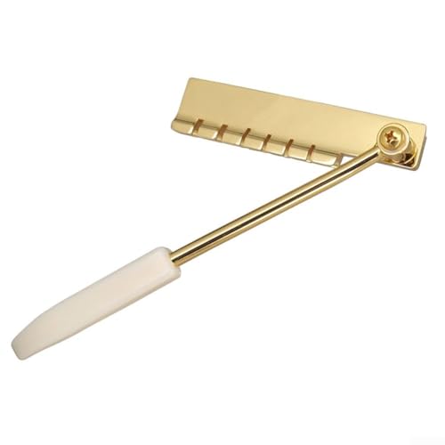 Diese Premium-Tremolo-Baugruppe bietet reibungslose Bedienung für alle Ihre Lieblingsspielstile (Gold) von BlissfulAbode