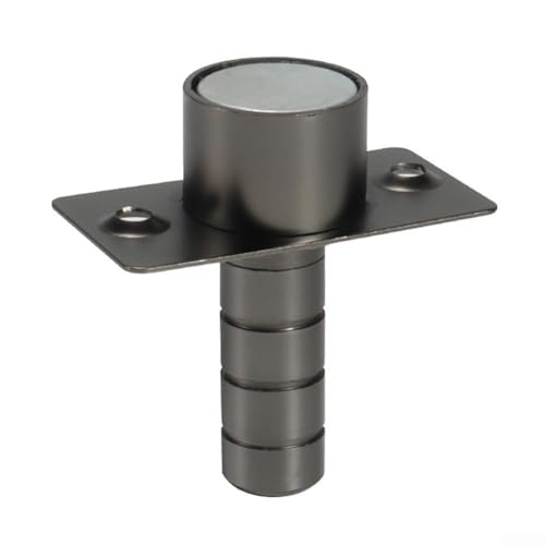Diskreter, robuster Edelstahl-Türstopper mit starken Magneten, geeignet für Zuhause, Büro oder gewerbliche Nutzung (lang) von BlissfulAbode