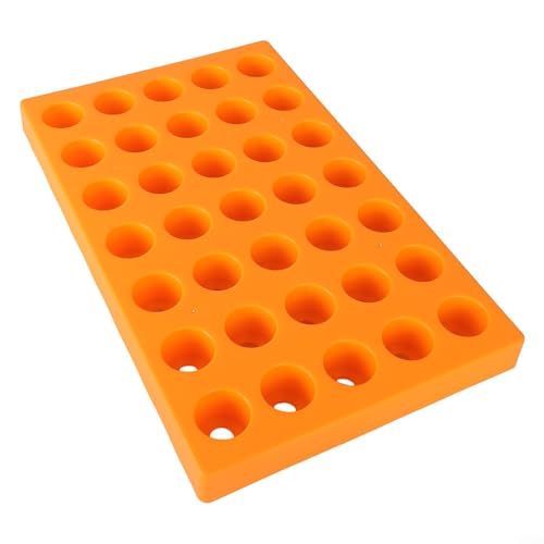 ER32 ER32 ER32 Aufbewahrungsbox für CNC-Werkzeugmaschinen, 60 Löcher mit Schnellspleißschnalle für organisierte und zeitsparende Spannzangenaufbewahrung von BlissfulAbode