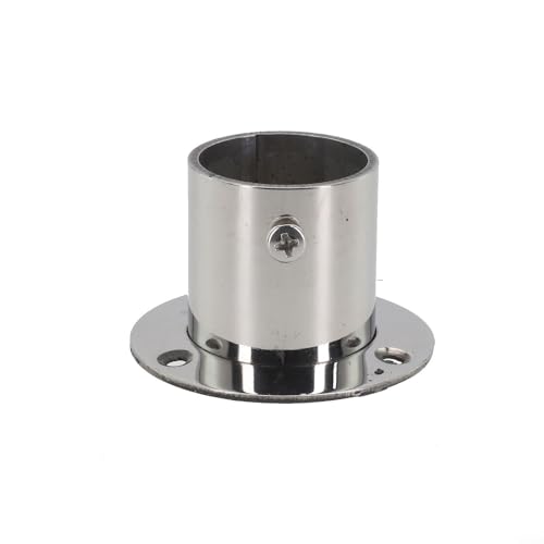 Edelstahl-Flanschschienenhalterung für effiziente Kleiderschrank-Organisation (32 mm) von BlissfulAbode