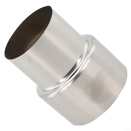 Edelstahl-Schornstein-Reduzierstück für Ofenrohradapter, Metallrohre für Heizungs- und Entlüftungssystemanschlüsse (Ø60 mm/Ø50 mm) von BlissfulAbode