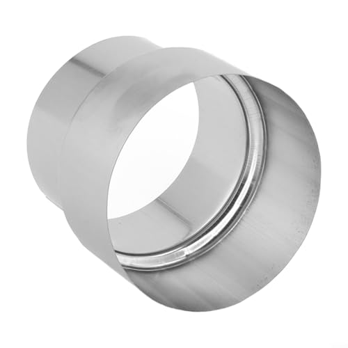 Edelstahl-Schornstein-Reduzierstück für Ofenrohradapter, Metallrohre für Heizungs- und Entlüftungssystemanschlüsse (Ø80 mm/Ø70 mm) von BlissfulAbode