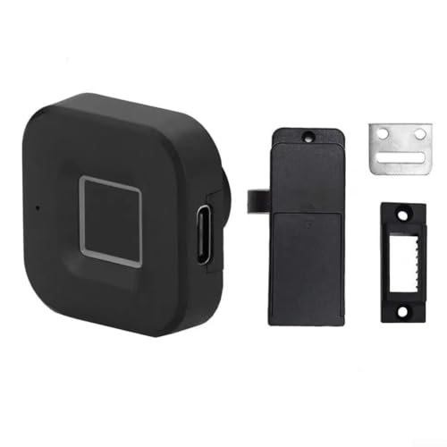 Einfache Installation Fingerabdruckschloss für Schubladen mit zuverlässigem Batterie-Backup-System von BlissfulAbode
