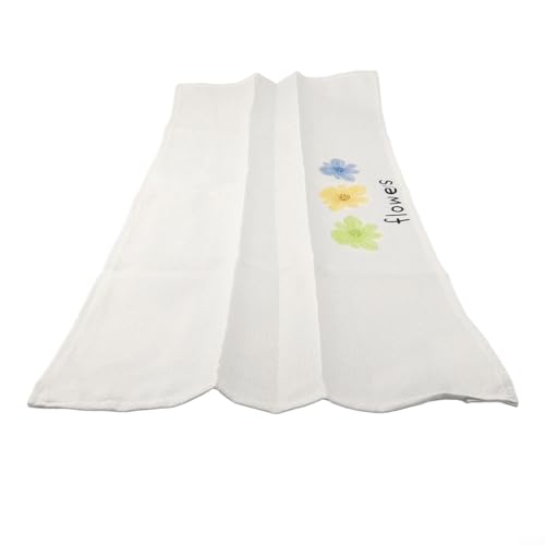 Eleganter Heizungs-Staubschutz aus Leinen für verbesserte Ästhetik und Staubschutz (80 cm) von BlissfulAbode