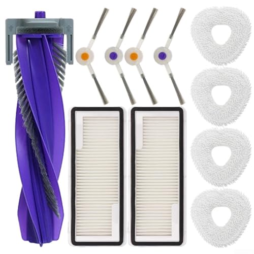 Ersatzteile Bundle Zentrale Seitenbürste Wischmopp Pads Filter Set für Narwal Staubsauger für Staubsauger Ersatzteile Set von BlissfulAbode