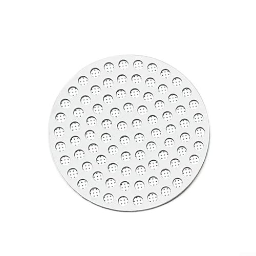 Espresso-Kaffeesiebträger Pucksieb Doppelschicht Edelstahl für 51 mm, 53 mm, 58 mm Siebträger, feinmaschiger Filter für gleichmäßiges Brauen (51 mm) von BlissfulAbode