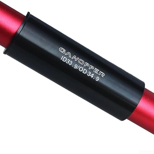 Fahrrad-Sattelstützen-Unterlegscheiben-Rohr-Adapter, Aluminiumlegierung, Konverter zur Größenanpassung (33,9 bis 34,9) von BlissfulAbode