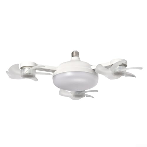 Ferngesteuerte LED-Deckenleuchte mit Dimmer und stufenloser Dimmfunktion für individuelle Atmosphäre (drei Köpfe) von BlissfulAbode