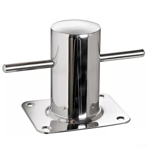 Festmacher-Poller aus Edelstahl, 60 mm, mit Deckplatte und Bolzenverschlüssen, entworfen für sichere und stabile Seilhaltung an kommerziellen und Freizeit-Marine-Docks Festmacher-Poller aus Edelstahl, 60 mm, mit Deckplatte und Bolzenverschlüssen, entworfen für sichere und stabile Seilhaltung an kommerziellen und Freizeit-Marine-Docks von BlissfulAbode