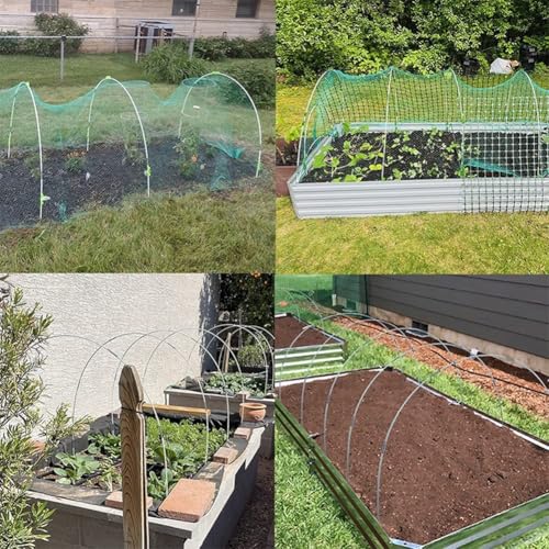 Flexible Faserstangenreifen für Gartenpflanzung, machen die Gartenarbeit mühelos von BlissfulAbode