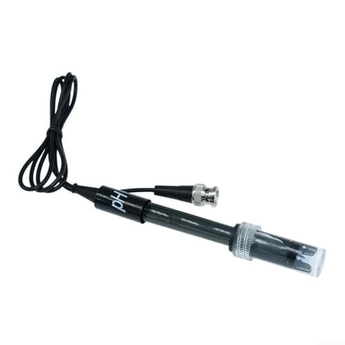 Flüssiger pH-Erkennungssensor mit BNC-Elektroden für Arduino-Projekte, Werkzeug zur Messung des pH-Werts in Labors und Aquarien (BNC-Elektroden-pH-Sonde 1#) von BlissfulAbode