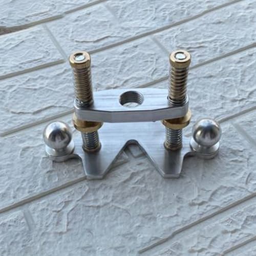 Für Präzisions-Oberfräsen-Basis, Schallloch-Werkzeug für Gitarrenbauer, Doppelgriffe bieten Stabilität und Kontrolle für kreisförmige Lochführung und Reparatur (B) von BlissfulAbode