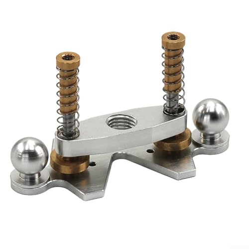 Für Präzisions-Oberfräsen-Basis, Schallloch-Werkzeug für Gitarrenbauer, Doppelgriffe bieten Stabilität und Kontrolle für kreisförmige Lochführung und Reparatur (C) von BlissfulAbode