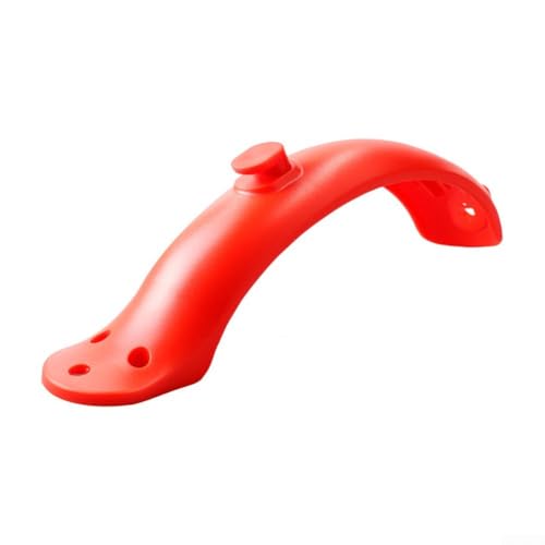 Für xiaomi für M365 und Pro Elektroroller Hinterradschutzblech, Nylon-Spritzschutz, um Schlamm und Wasserspritzer zu verhindern (rot) von BlissfulAbode