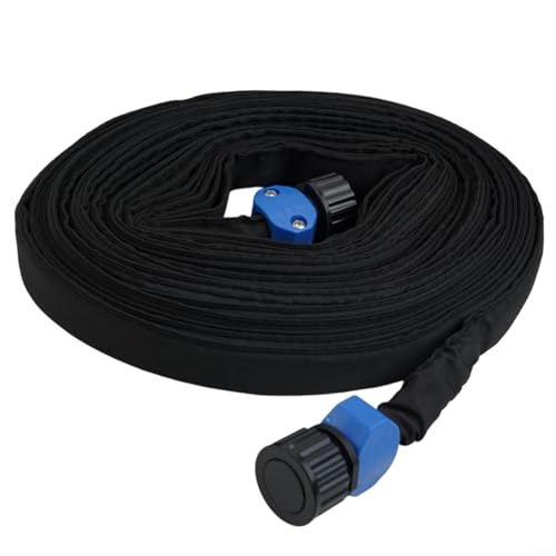 Gartenbewässerungsschlauch PVC Sickerrohr mit automatischer Funktion für effiziente Wasserverteilung (30 m) von BlissfulAbode
