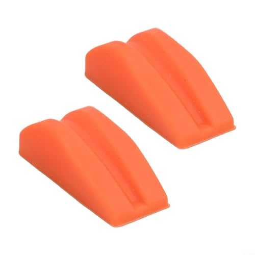 Geräuschreduzierende Gummi-Dämpfer für Recurvebögen, 2 Stück, Stabilisator-Set (orange) von BlissfulAbode