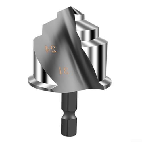 Gewindeschneidbohrer für PPR-Rohre zum Bohren von Wasser- und Stromrohren, entwickelt für schnelle Lochausdehnung auf Kunststoff-, PVC- und PPR-Rohren, Größen 1/2 bis 1 Zoll (3 Stück) von BlissfulAbode