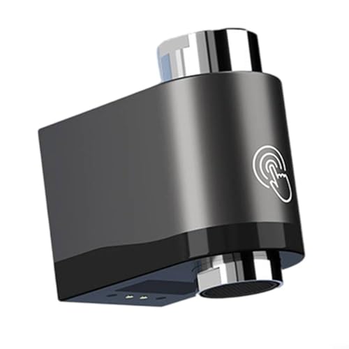 Hands-Free Smart Wasserhahn Sensor Smart Wasserhahn Infrarot Sensor Wassersparer Dual Sensing Technologie Touch-Free Bedienung Anpassbares Design für Küche Badezimmer Waschbecken (Grau) von BlissfulAbode