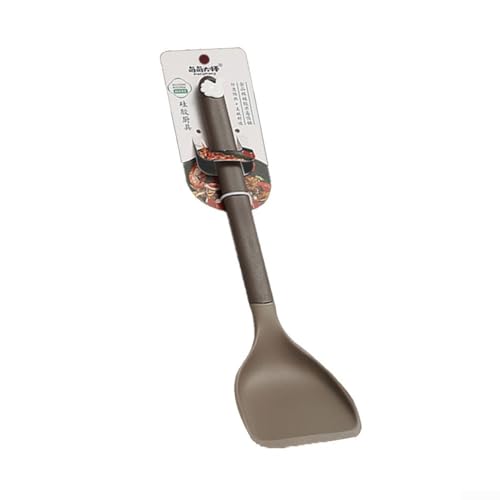 Hitzebeständiges Silikon-Spatel-Set, perfektes Küchenwerkzeug für köstliche Rezepte (grau) von BlissfulAbode