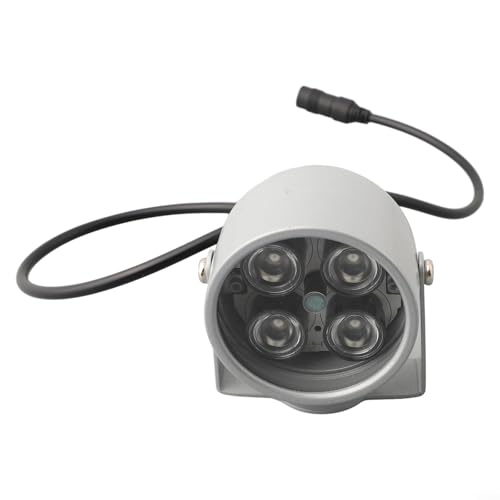 Hochleistungs-Infrarot-Überwachungslicht, mit vier LEDs und einstellbaren Abstrahlwinkeln, 12 V (90 Grad) von BlissfulAbode