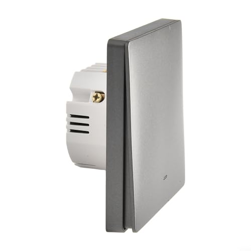 Home For Smart Switch Utilizing For Tuya and For ZigBee Technology, Easily Controlled via and Google Assistant (1 on Gray) von BlissfulAbode