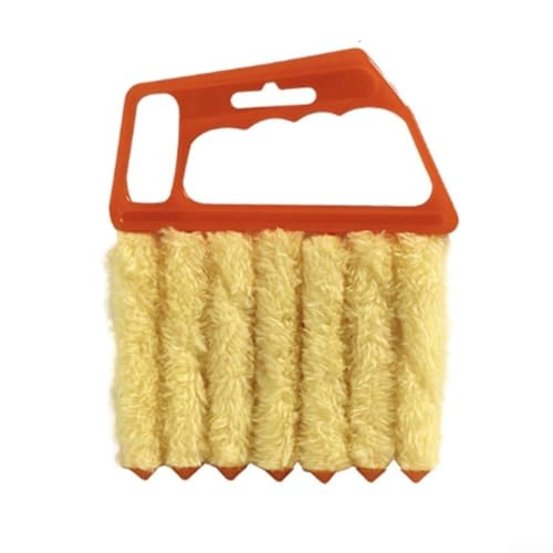 Innovatives Design Mikrofaser-Staubwedel zum Entfernen von Staub von verschiedenen Oberflächen (Orange) von BlissfulAbode