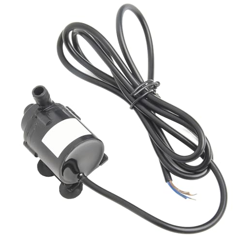 Kompakte 12V DC Aquariumpumpe mit wasserdichtem Design, für Springbrunnen und Wasserspiele Kompakte 12V DC Aquariumpumpe mit wasserdichtem Design, für Springbrunnen und Wasserspiele von BlissfulAbode