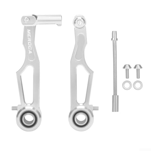 Kompakter und leichter V-Bremssattel für 14/16 Zoll Faltrad Aluminiumlegierung (Silber) von BlissfulAbode