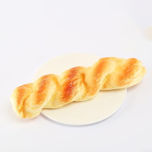 Kunstbrot aus PU-Kunststoff für Lebensmitteldekoration, perfekt für Tisch- und Laden-Displays (17) von BlissfulAbode
