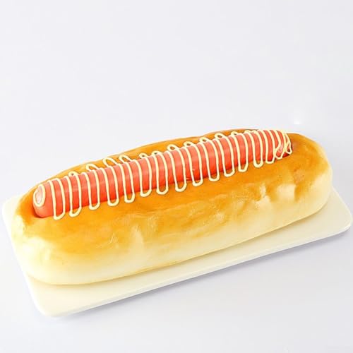 Kunstbrot aus PU-Kunststoff für Lebensmitteldekoration, perfekt für Tisch- und Laden-Displays (5) von BlissfulAbode