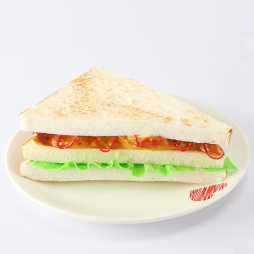 Kunstbrot aus PU-Kunststoff für Lebensmitteldekoration, perfekt für Tisch- und Laden-Displays (6) von BlissfulAbode