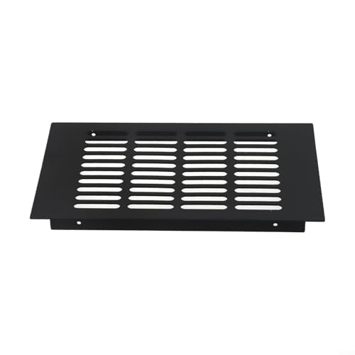 Lüftungsgitter aus Aluminium für optimale Luftzirkulation in geschlossenen Räumen wie Schuhschränken, 150 mm (150 x 250 mm) von BlissfulAbode