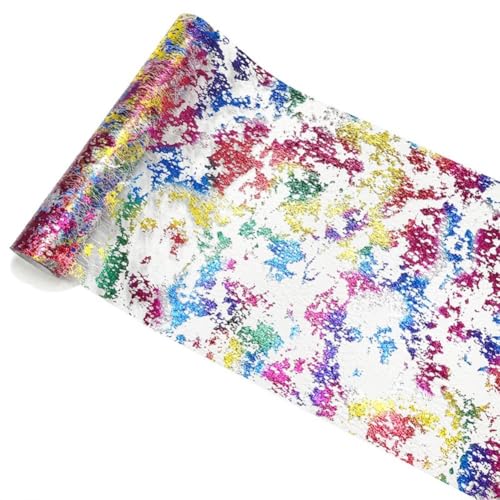 Luxuriöser Pailletten-Tischläufer für stilvolle Hochzeiten und Heimdekorationsideen (bunt) von BlissfulAbode