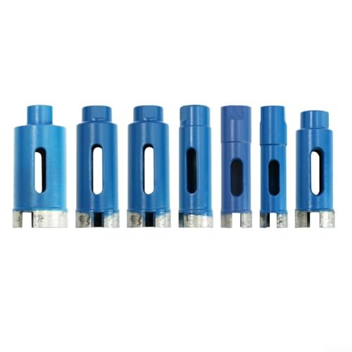 M10 Gewinde-Trockenbohrer, 630 mm, Lochschneider für Granit, Fliesen, Marmor, Glas, Stein mit Wachskühlung und Vakuum-Löttechnologie für langlebiges Trocken- und Nassbohren (12 mm) von BlissfulAbode