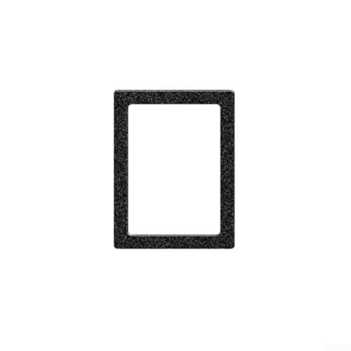 Magnetischer Bilderrahmen für Kühlschrank, verwandeln Sie Ihren Raum mit Familienfotos (15,2 cm schwarz) von BlissfulAbode