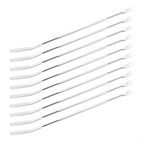 Meeresfrüchte-Knacker-Werkzeug-Set mit 10 Gabel-Plektren zum Entfernen von Fleisch aus Hummer, für Krabbenbeine, Walnüsse und andere Schalentiere Meeresfrüchte-Knacker-Werkzeug-Set mit 10 Gabel-Plektren zum Entfernen von Fleisch aus Hummer, für Krabbenbeine, Walnüsse und andere Schalentiere von BlissfulAbode