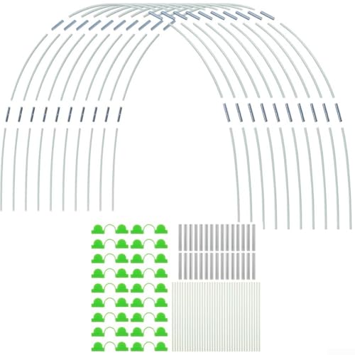 Mehrzweck-Gartenreifen für Netze, perfekt für saisonalen Pflanzenschutz und Gartenprojekte (25 Stück) von BlissfulAbode