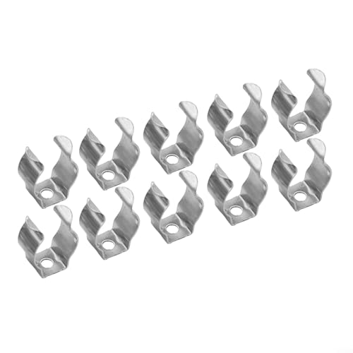 Mehrzweck-Werkzeug-Organisation mit 10 robusten Federklammern aus 304 Edelstahl (15 mm) von BlissfulAbode