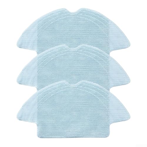 Mikrofaser-Wischmopp-Pads für Bobsweep für Bob PetHair Appetite Ersatztuch Set von 3 oder 8 Stück, für Haushalte mit Haustieren und Kindern (3er-Pack) von BlissfulAbode